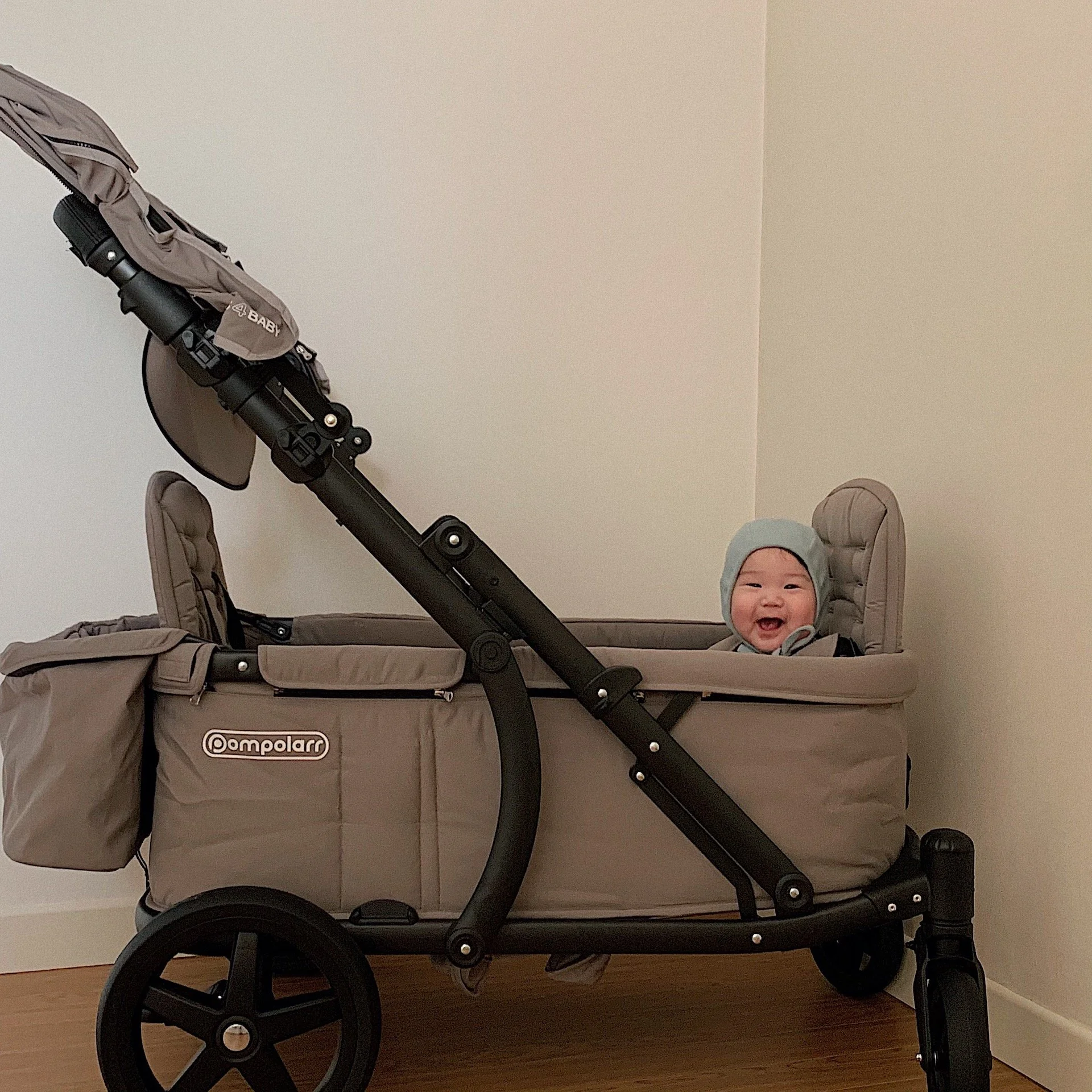 Pronto Squared Space Grey Pronto Stroller Thailand